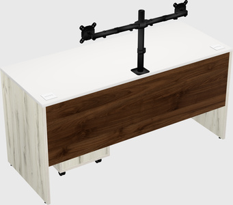 Rectangular desk