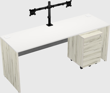 Rectangular desk