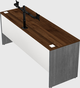 Rectangular desk