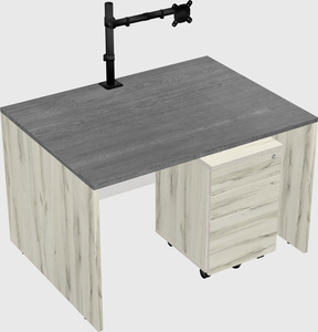 Rectangular desk