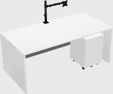 Rectangular desk