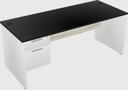 Rectangular desk