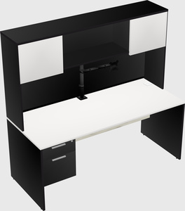 Rectangular desk