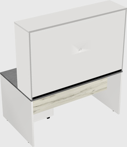 Rectangular desk