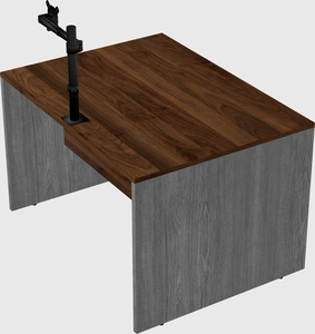 Rectangular desk