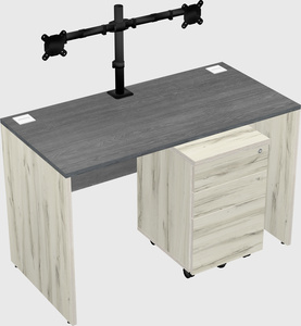 Rectangular desk