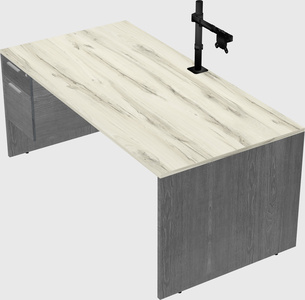 Rectangular desk