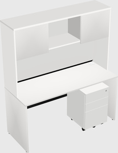 Rectangular desk