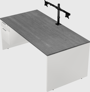 Rectangular desk