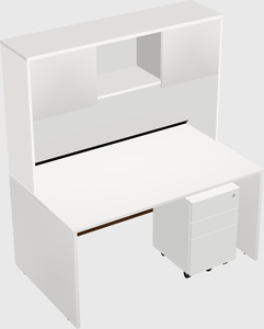Rectangular desk