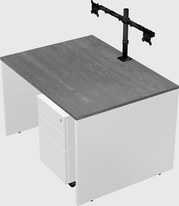 Rectangular desk