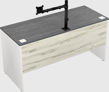 Rectangular desk