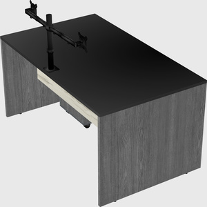 Rectangular desk