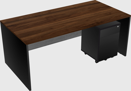 Rectangular desk