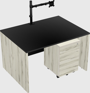 Rectangular desk
