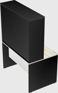 Rectangular desk