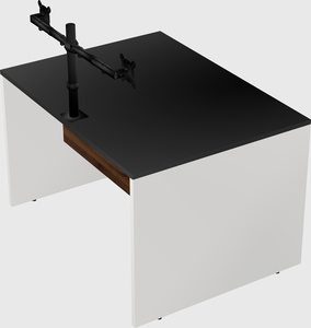 Rectangular desk