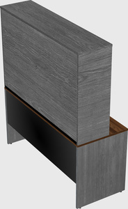 Rectangular desk