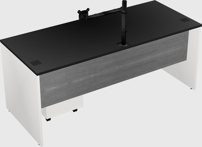 Rectangular desk