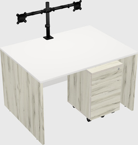 Rectangular desk