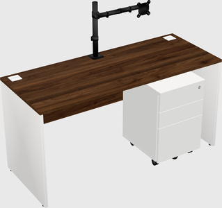 Rectangular desk