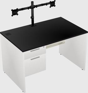 Rectangular desk