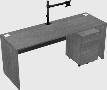 Rectangular desk