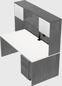 Rectangular desk
