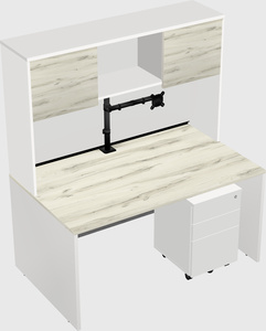 Rectangular desk