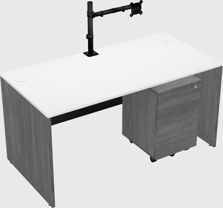 Rectangular desk