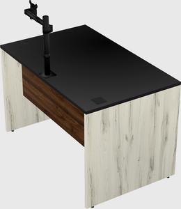 Rectangular desk