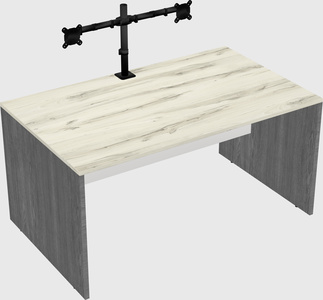 Rectangular desk