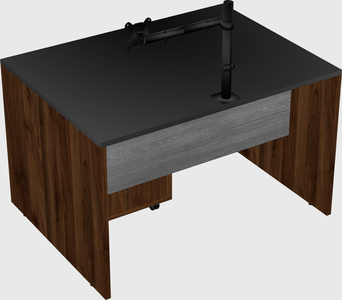 Rectangular desk