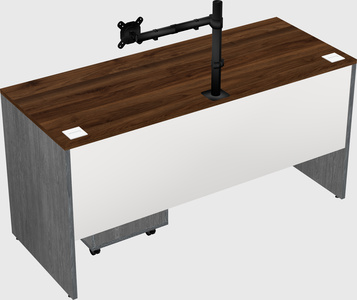 Rectangular desk
