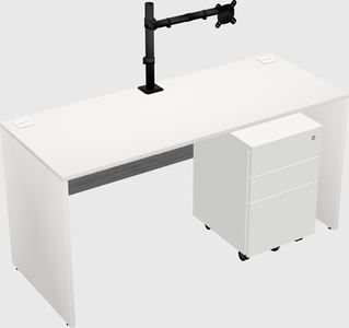 Rectangular desk