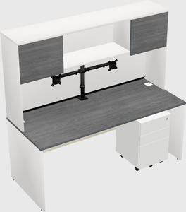 Rectangular desk