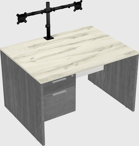Rectangular desk