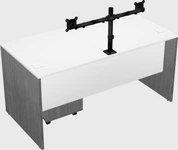 Rectangular desk