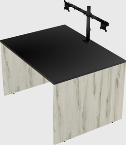 Rectangular desk