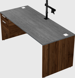 Rectangular desk
