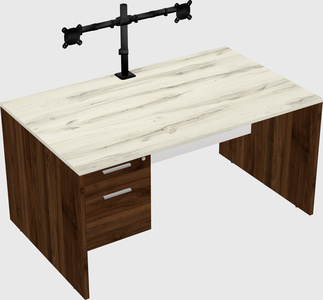 Rectangular desk
