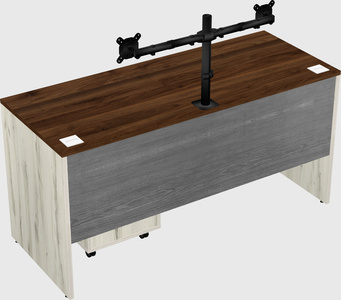 Rectangular desk