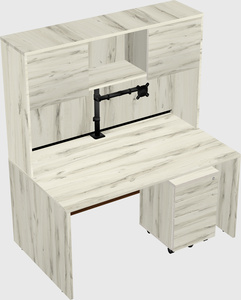 Rectangular desk