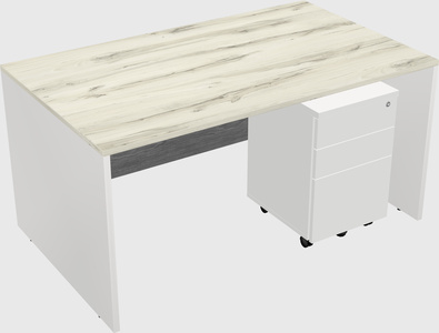 Rectangular desk