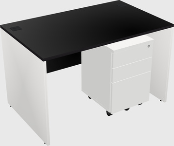Rectangular desk