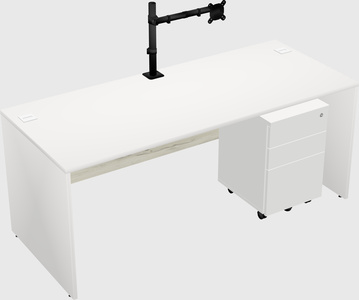 Rectangular desk