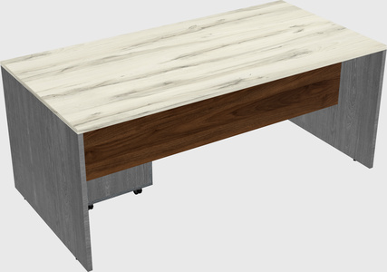Rectangular desk