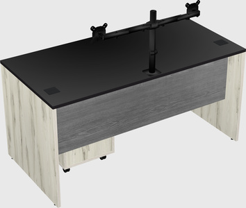 Rectangular desk