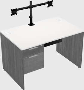 Rectangular desk