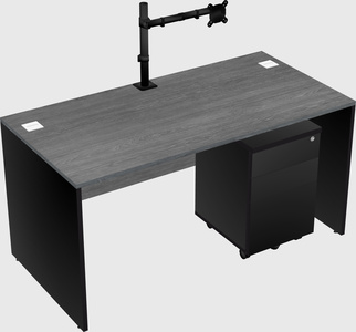 Rectangular desk